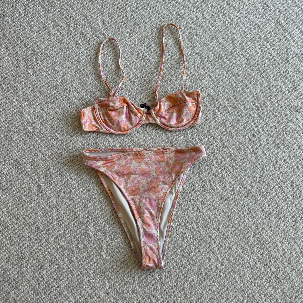 Triangl Bikini Pink Floral